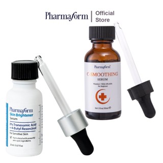 [COMBO] SERUM TÀN NHANG NÁM - THÂM SAU MỤN - SÁNG VÀ ĐỀU MÀU DA PHARMAFORM SKIN BRIGHTENER SERUM + C-SMOOTHING SERUM