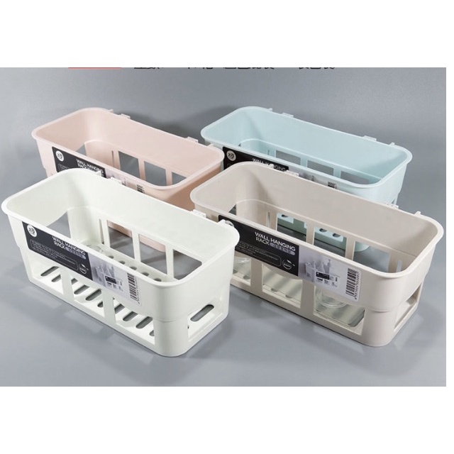 Kệ Nhựa Dán Tường Để Đồ Siêu Dính Size Lớn Cao Cấp 0509 - Kệ Nhà Tắm Phòng Bếp, Kệ Mỹ Phẩm Gia Vị