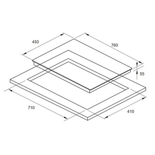Bếp từ đôi FAGOR 3IF-72C1S