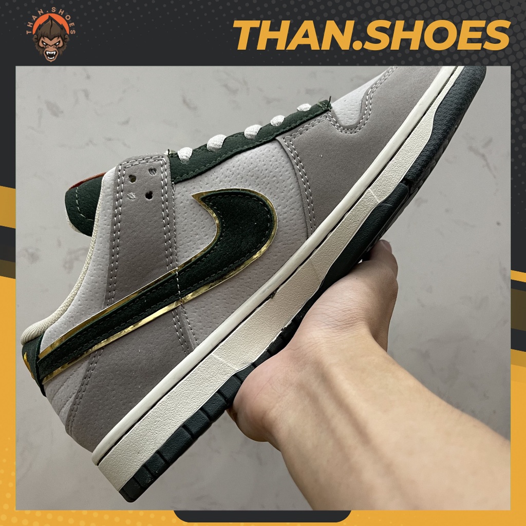 Giày Otomo Katsuhiro x SB Dunk Low Steamboy OST , SB Xám Xanh Rêu - Than.Shoes