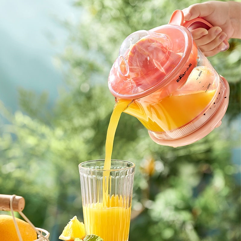 Máy Vắt Nước Cam Chanh Chính Hãng Bear - Bản Màu Hồng Siêu Xinh