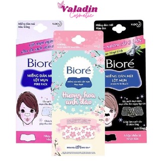 Miếng dán lột mụn mũi BIORE Pore Pack / Miếng dán mũi lột mụn