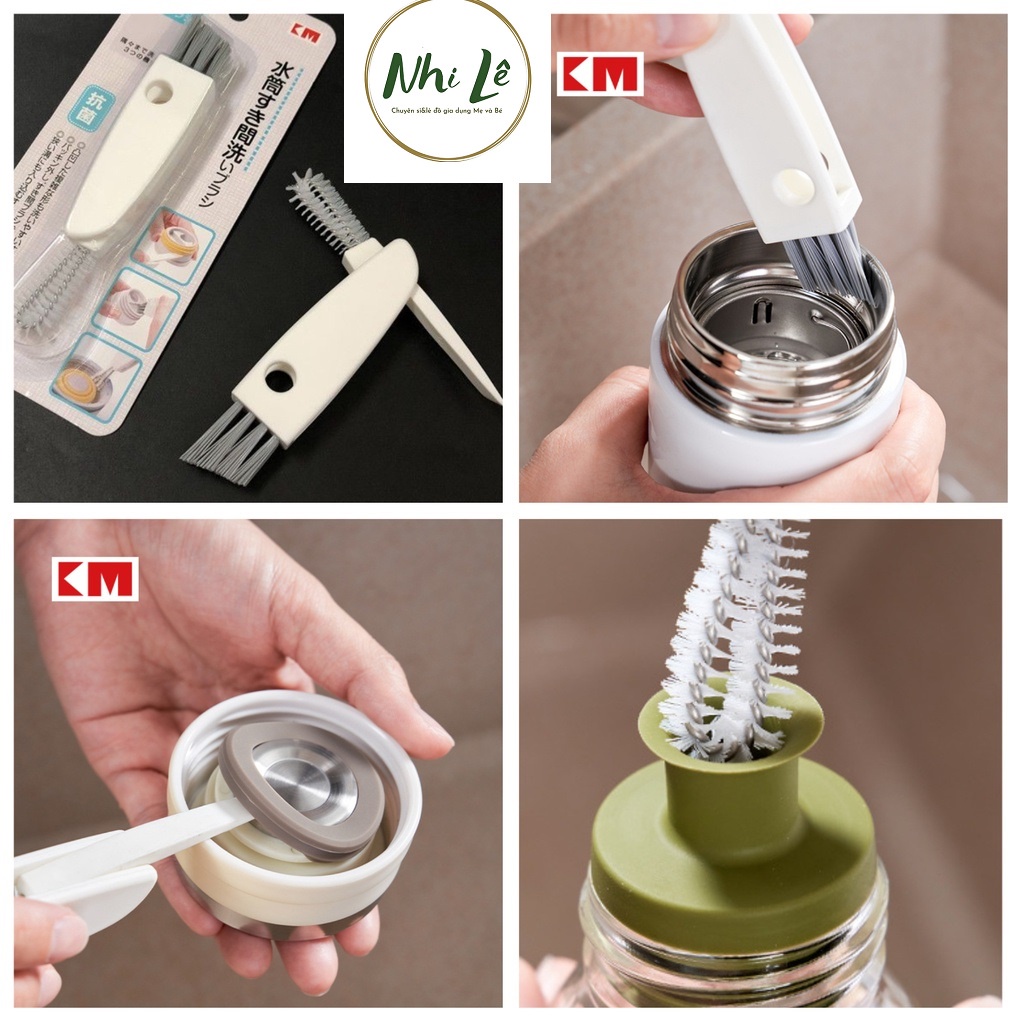 Đồ cọ rửa nắp bình nước, nắp bình sữa,bình giữ nhiệt.ly cọ rửa nhiều công dụng tiện lợi hàng chuẩn xuất nhật
