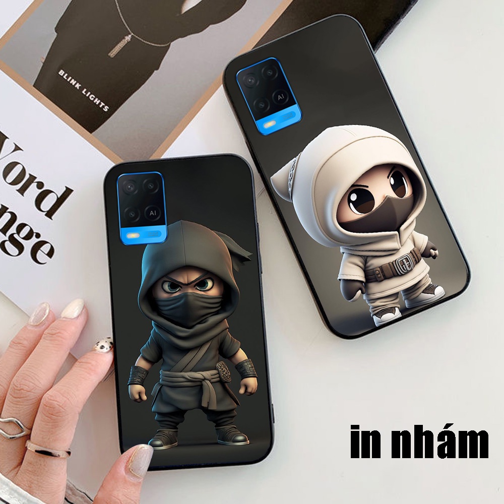 Ốp lưng oppo a54 4g / oppo a54 5g in hình ninja cực ngầu chất