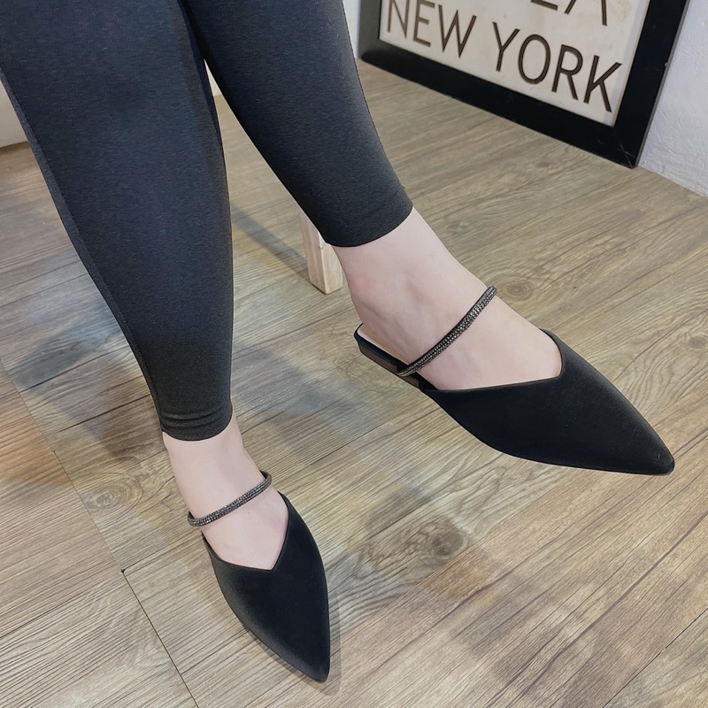 DÉP XỤC XẸP V QUAI NGANG LẤP LÁNH MỀM NHẬP QC XỊN D2168 D2169