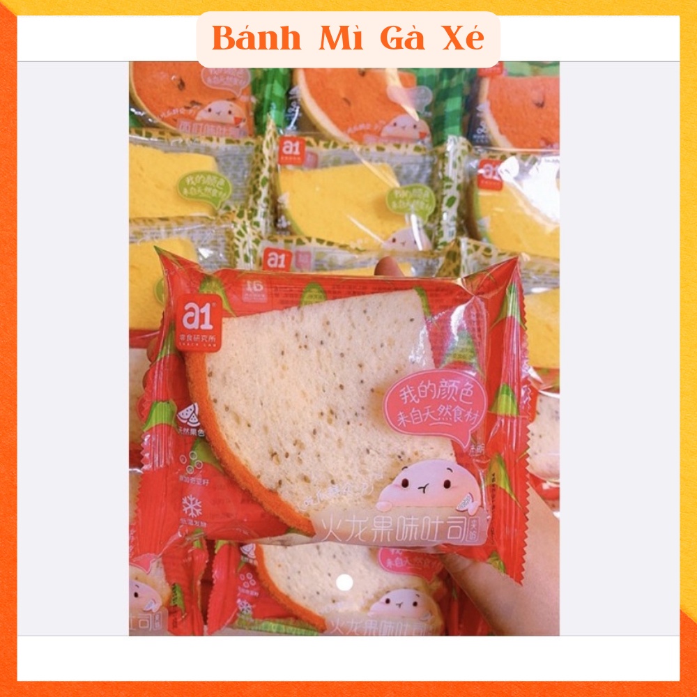 Bánh mỳ dưa dấu 🍉 dưa gang 🍈 nhân kem sữa chua 🍞 Sanwich dưa hấu, lớp vỏ mềm kết hợp nhân sữa bên trong ngon hết sảy