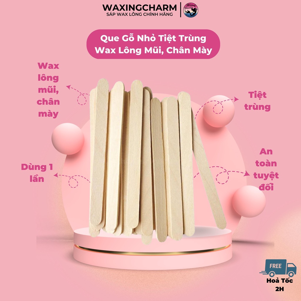 10 QUE MINI WAX CHÂN MÀY, MŨI
