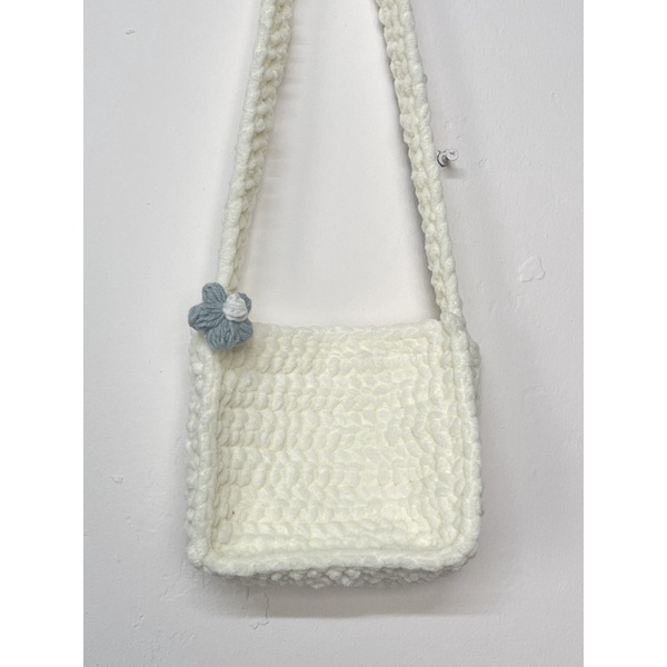 Túi len đeo chéo Handmade
