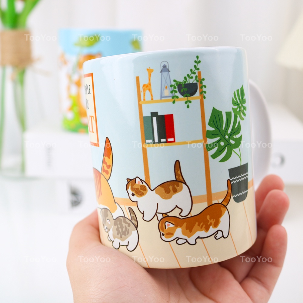 Ly sứ mèo dễ thương cute TooYoo TY0351