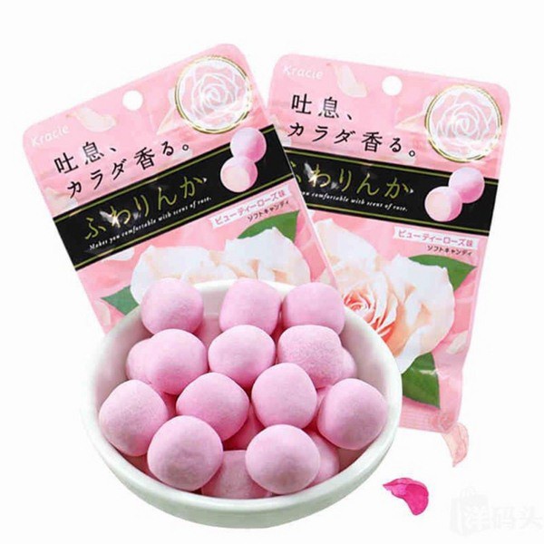 Kẹo Hoa Hồng Collagen Kracie Thơm Cơ Thể Nhật BảnGói 10 viên 32g | BigBuy360 - bigbuy360.vn