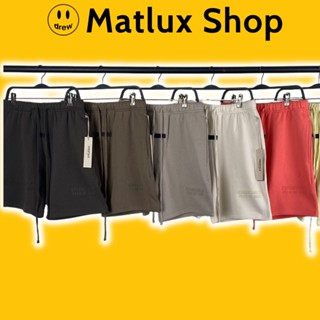   BEST QUALITY  Quần đùi Fear Of God FOG Essentials SS23 cao cấp Quần short FOG Essentials in nhung chất liệu nỉ bông 