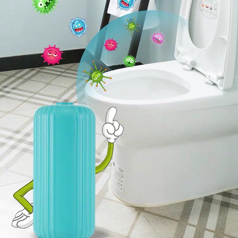Chai, Lọ Thả Bồn Cầu Ma Thuật, Tẩy Bồn Cầu Diệt Khuẩn Khử Mùi Toilet Phiên Bản Mới Với 4 Màu Sắc Tự Nhiên