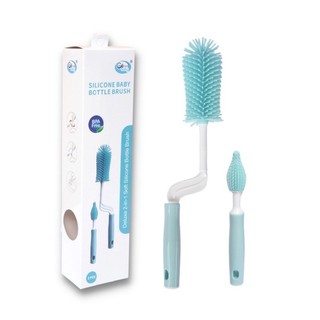 Cọ bình silicon GB 2 chi tiết cho bé