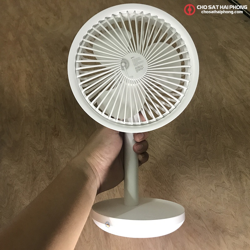 Quạt tích điện bàn Baseus Mini USB Rechargeable Air Cooling/Quạt Mini Xiaomi Solove F5 Quay túp năng pin 4000mah