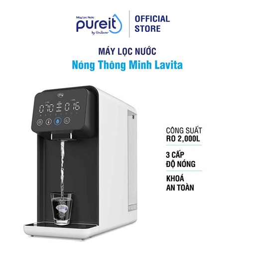 [COMBO TIẾT KIỆM] Máy Lọc Nước Pureit Lavita + Lõi lọc CF + Lõi lọc PPCF