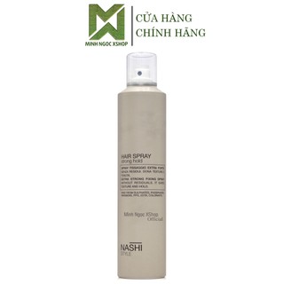 Gôm xịt giữ nếp tóc cứng, tạo độ dầy cho tóc Nashi Hair Spray Strong Hold 300ML chính hãng