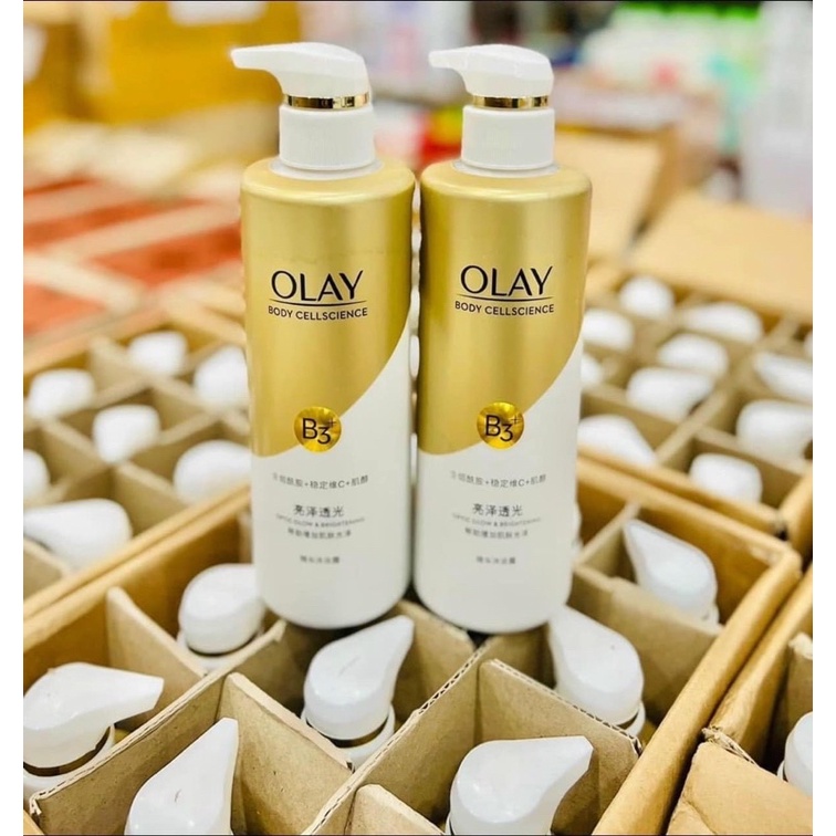 Sữa Tắm OLAY B3 + Vitamin C Giúp Trắng Da Mờ Thâm 500ml
