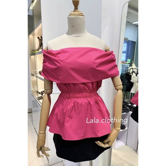 (SẴN) Áo trễ vai chun eo M800