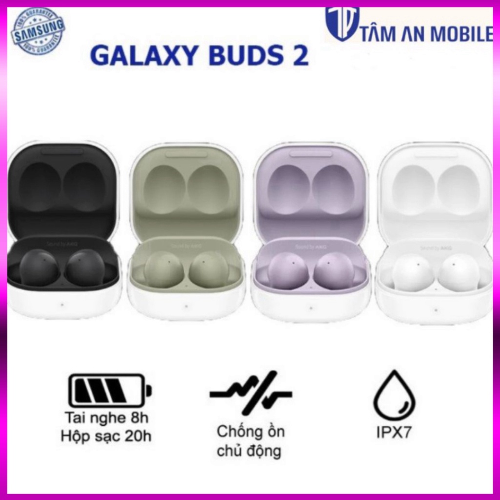 Tai nghe Bluetooth Samsung Galaxy Buds 2 - Hàng Chính hãng,Nguyên Seal, Mới 100% nhé. - Siêu sale giá tốt
