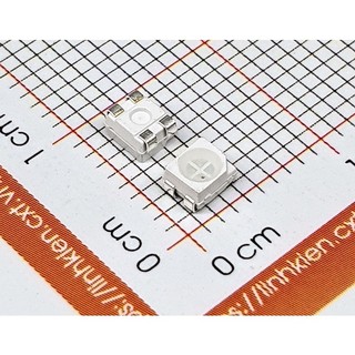 Led 3528 rgb smd - viền trắng trong suốt