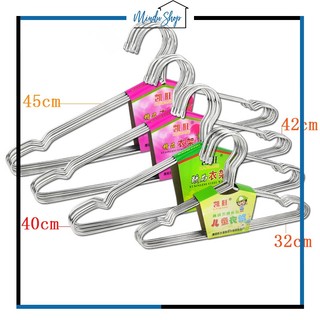 Móc inox treo quần áo, móc phơi treo quần, mắc áo