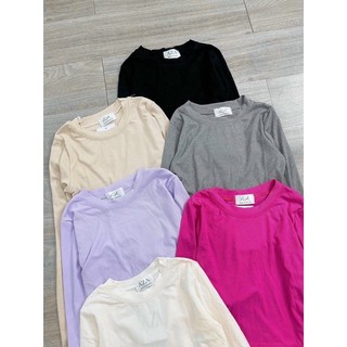 Áo Thun Tay Dài Basic Thun Xịn
