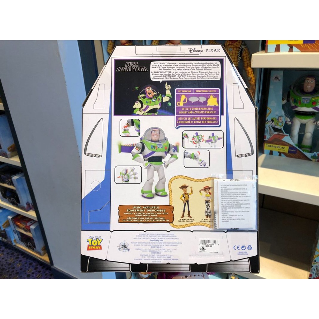 Đồ chơi Toy Story Disney Buzz Lightyear – Bản Quốc Tế