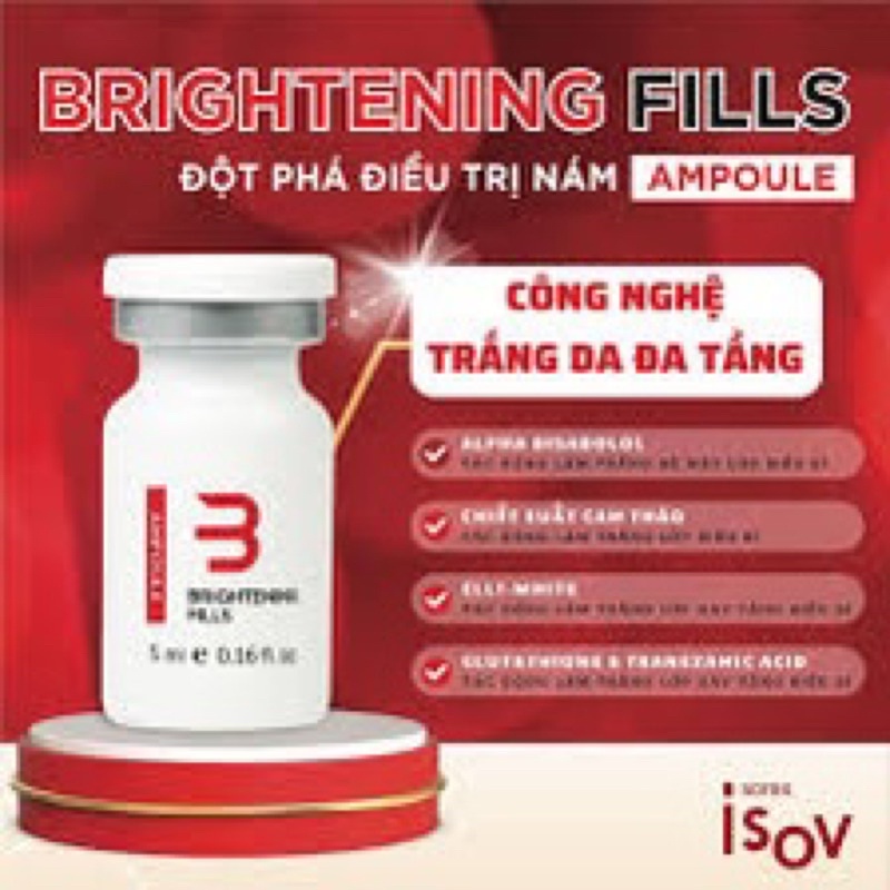 ISOV TINH CHẤT TRẮNG DA ĐA TẦNG NGỪA NÁM ( sưu tầm mã giảm giá 12k)