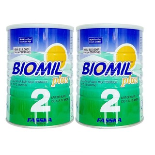 Combo 2 Lon Sữa Biomil Số 1, Số 2, Số 3 800g [HSD 2027]