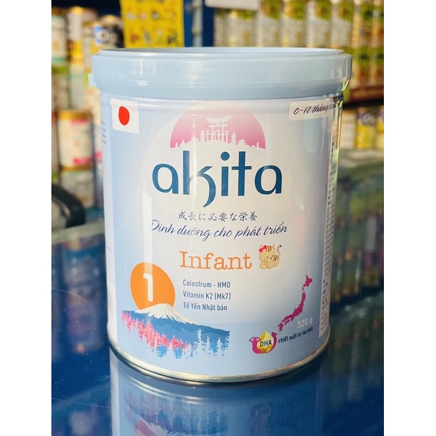 [Date 05/2024] Sữa Akita Infant Dinh dưỡng phát triển toàn diện (320g)