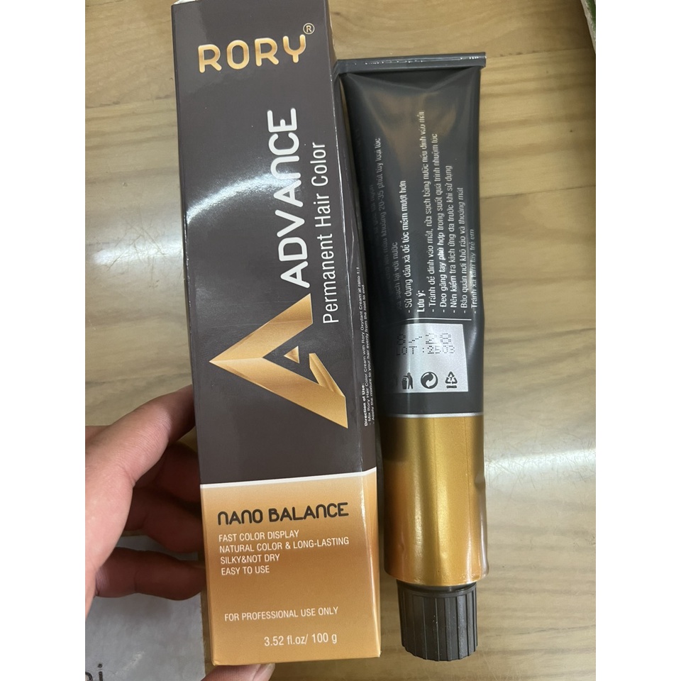 Thuốc Nhuộm Tóc RORY Advance Nano Balance 100ml