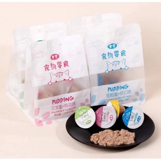 Thức ăn ướt pate pudding pipitao cho mèo - viên 25g