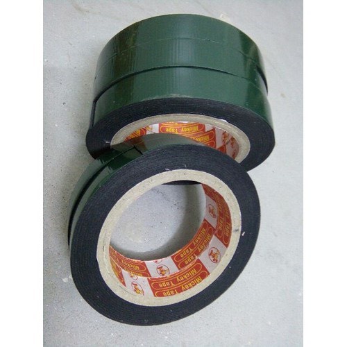 Băng keo xốp 2 mặt xanh đen bản 2cm