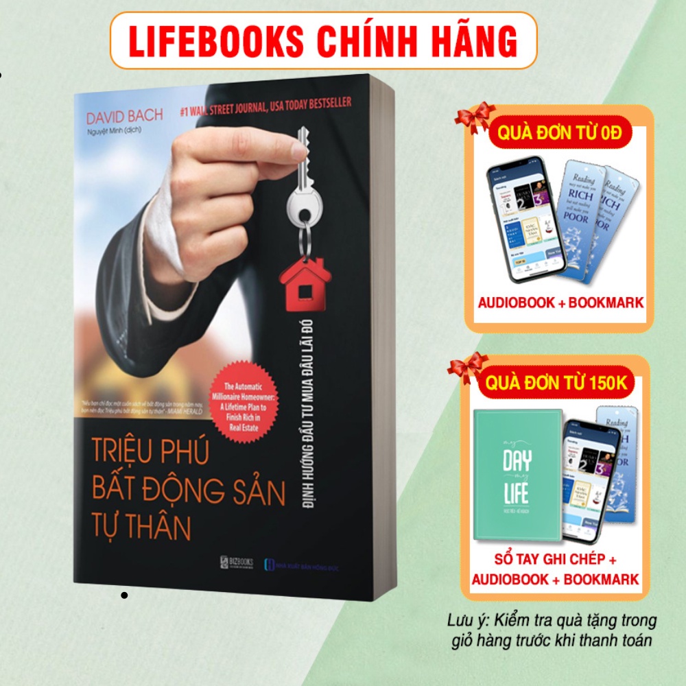 BIZBOOKS - Sách Triệu phú bất động sản tự thân: Định hướng đầu tư mua đâu lãi đó