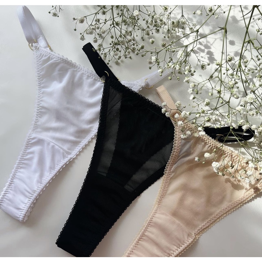 Bộ Đồ Lót Lưới Dẻo Mịn Co Giãn 4 Chiều Không Mút | BigBuy360 - bigbuy360.vn