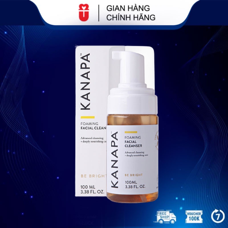 Sữa rửa mặt Xtend-Life Kanapa Foaming Facial Cleanser 100ml
