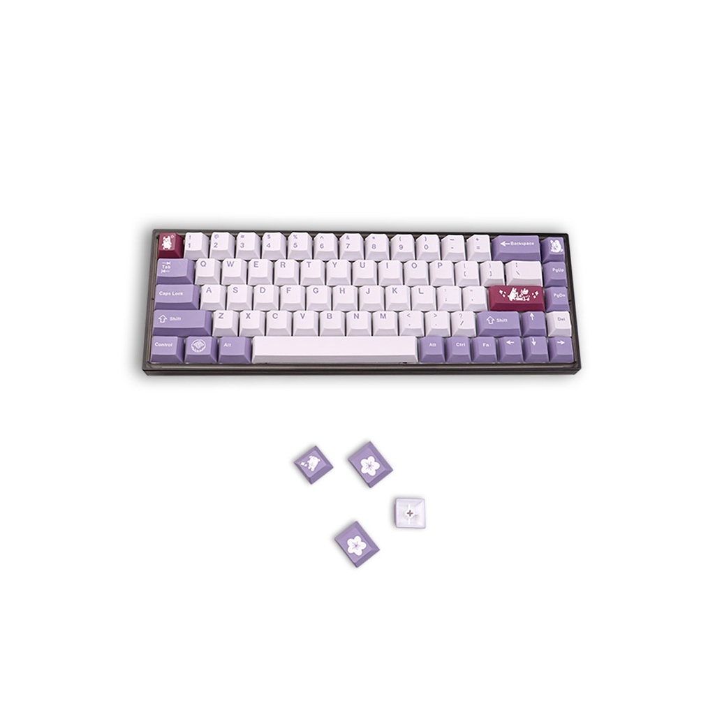 Bộ nút bàn phím cơ | Keycap Cherry Tuzi Rabbit  | PBT Dyesub