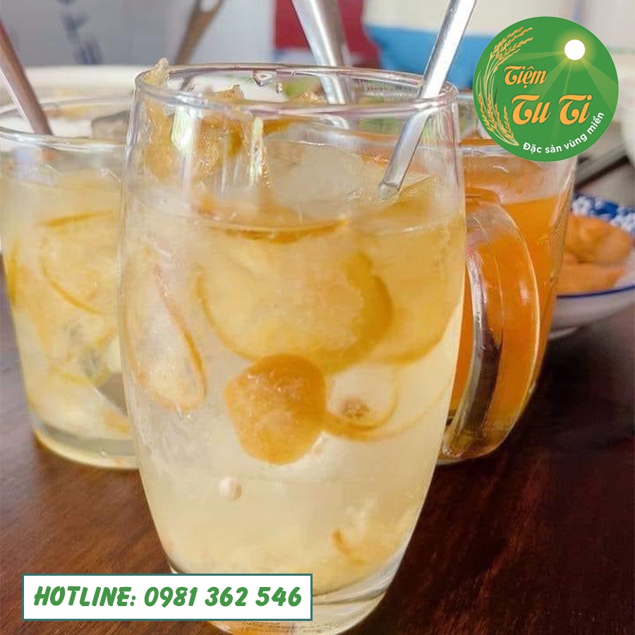 CHANH MUỐI ĐƯỜNG PHÈN hũ 1kg - Ngọt Thanh Mát