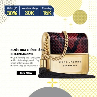 Marc jacobs - decadence rouge noir 10ml - nước hoa chính hãng