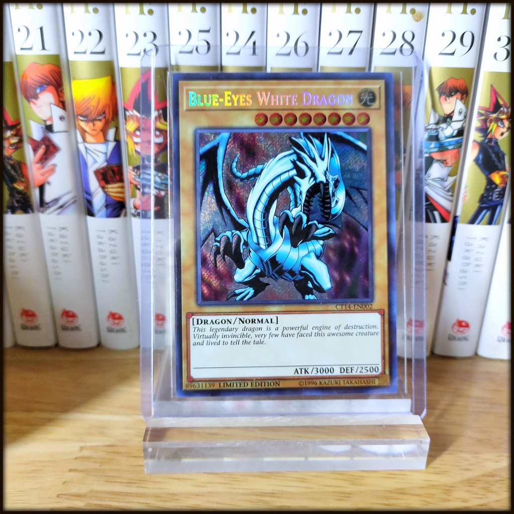 Thẻ bài yugioh chính hãng  Blue-Eyes White Dragon – Secret Rare
