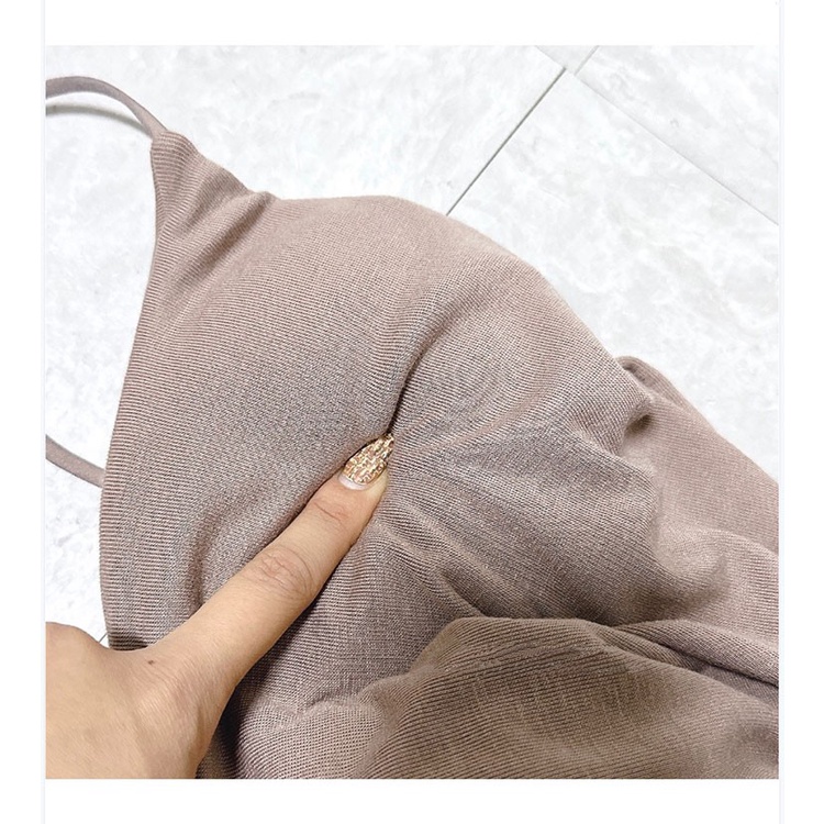 Cocory vn Áo Hai Dây Dáng Ôm Thiết Kế Đơn Giản Với 6 Màu Thời Trang Quyến Rũ Cho Nữ