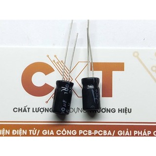 Tụ hóa 100uf 25v 6x8mm
