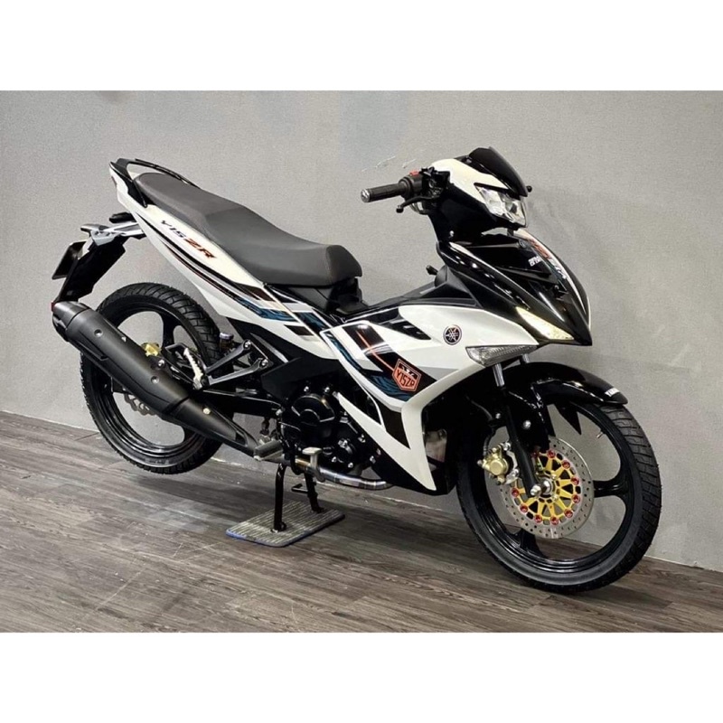 Tem exciter Y15zr cho xe trắng