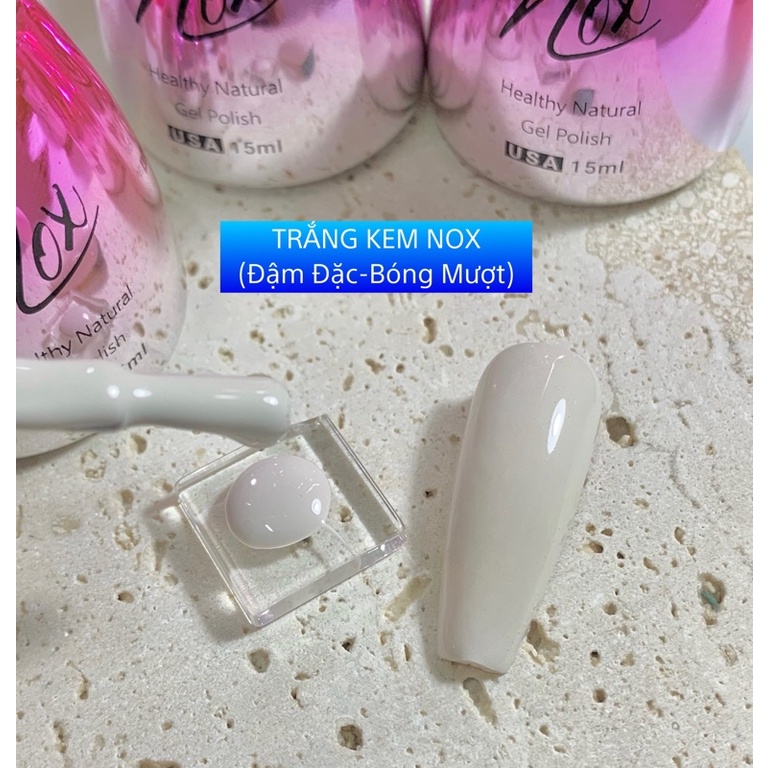 Sơn Gel Nox Trắng Kem