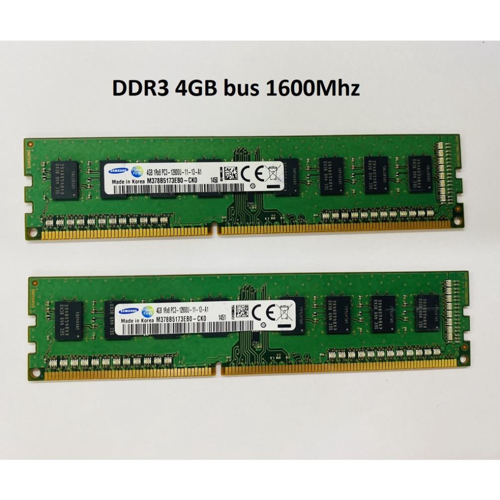 RAM PC Máy Bàn DDR3 8G 4G bus1333Mhz 1600Mhz