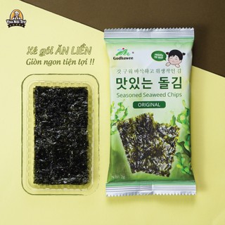 Combo 3 lốc tảo biển Godbawee mini type (24 gói)