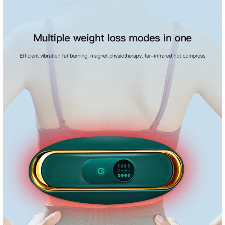 Đai massage bụng, Máy massage rung nóng giảm mỡ bụng và toàn thân hiệu quả - Bảo hành 12 tháng New