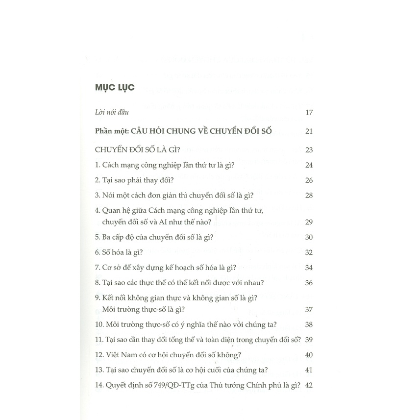 Sách - Hỏi Đáp Về Chuyển Đổi Số