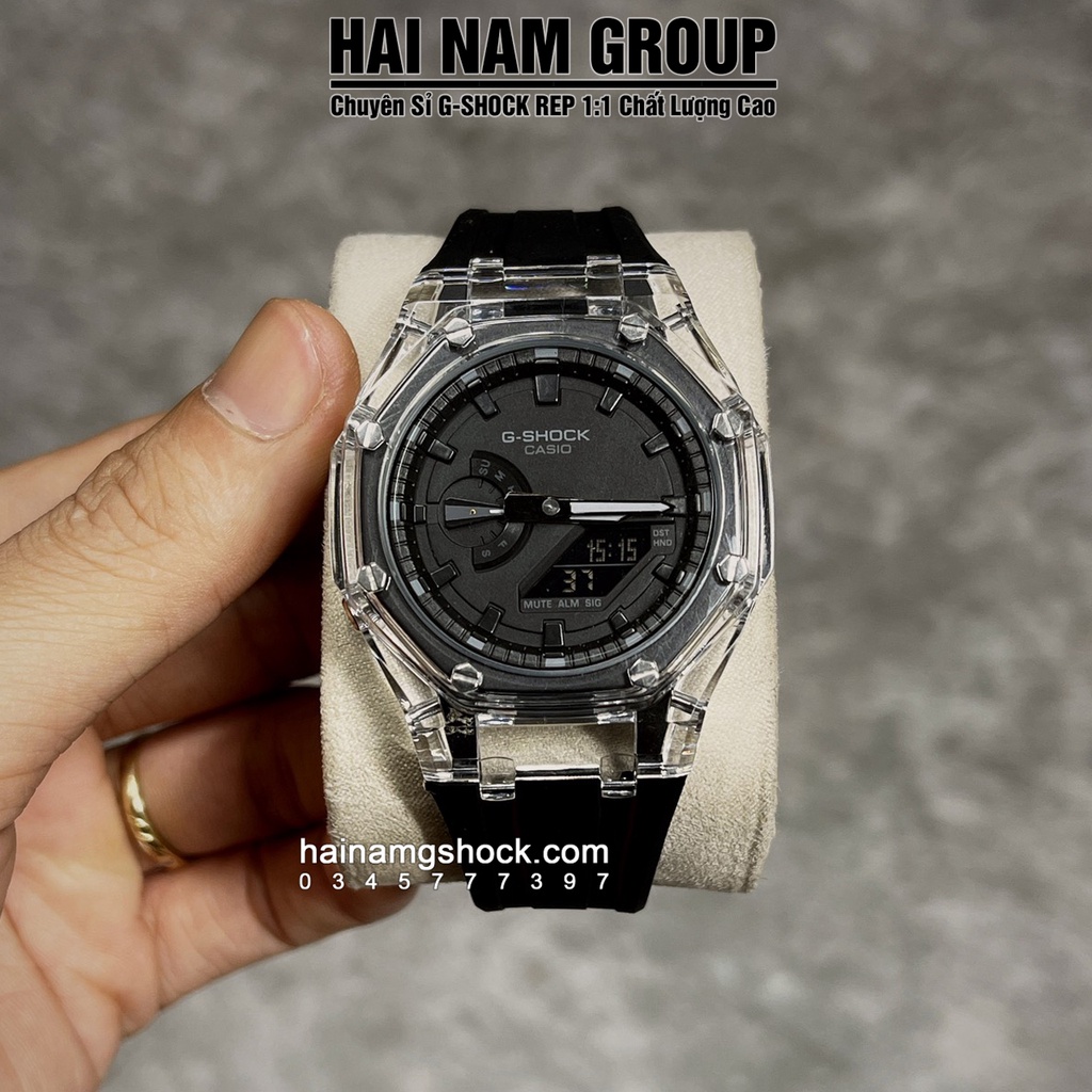 Đồng hồ nam G-SHOCK GA-2100-1A Custom GEN 3 Camouflage | GA 2100 Custom Gen 3 | GA 2100 Black