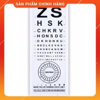 Bảng kiểm tra thị lực khoảng cách 5m chữ cái